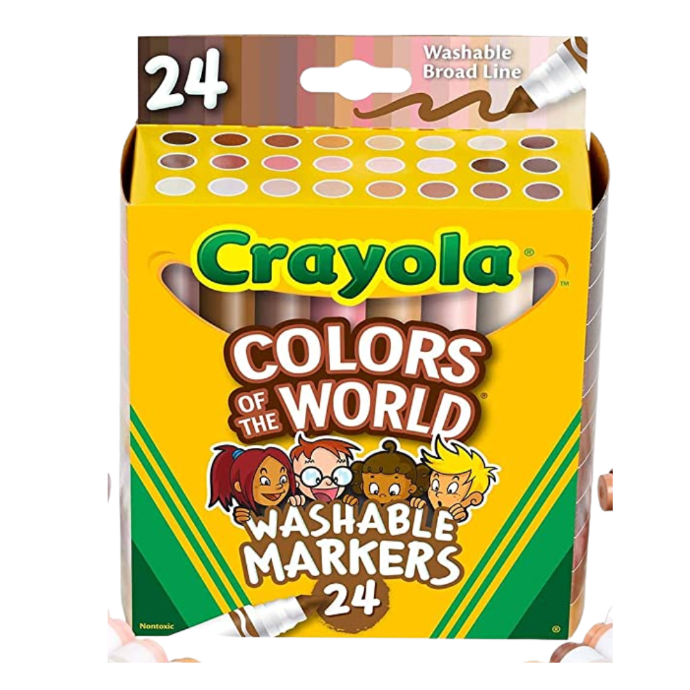Crayola 24 Colours of the World Markers