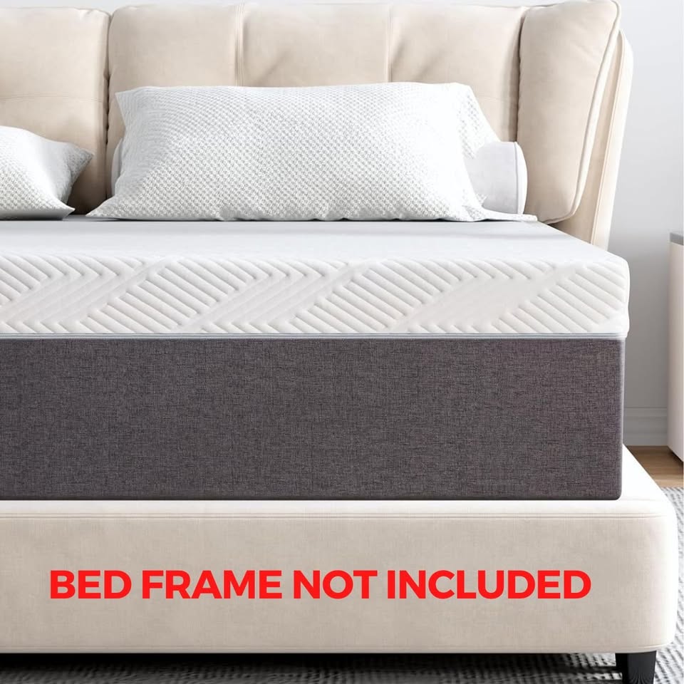 Twin 6" Medium Firm Memory Foam Mattress