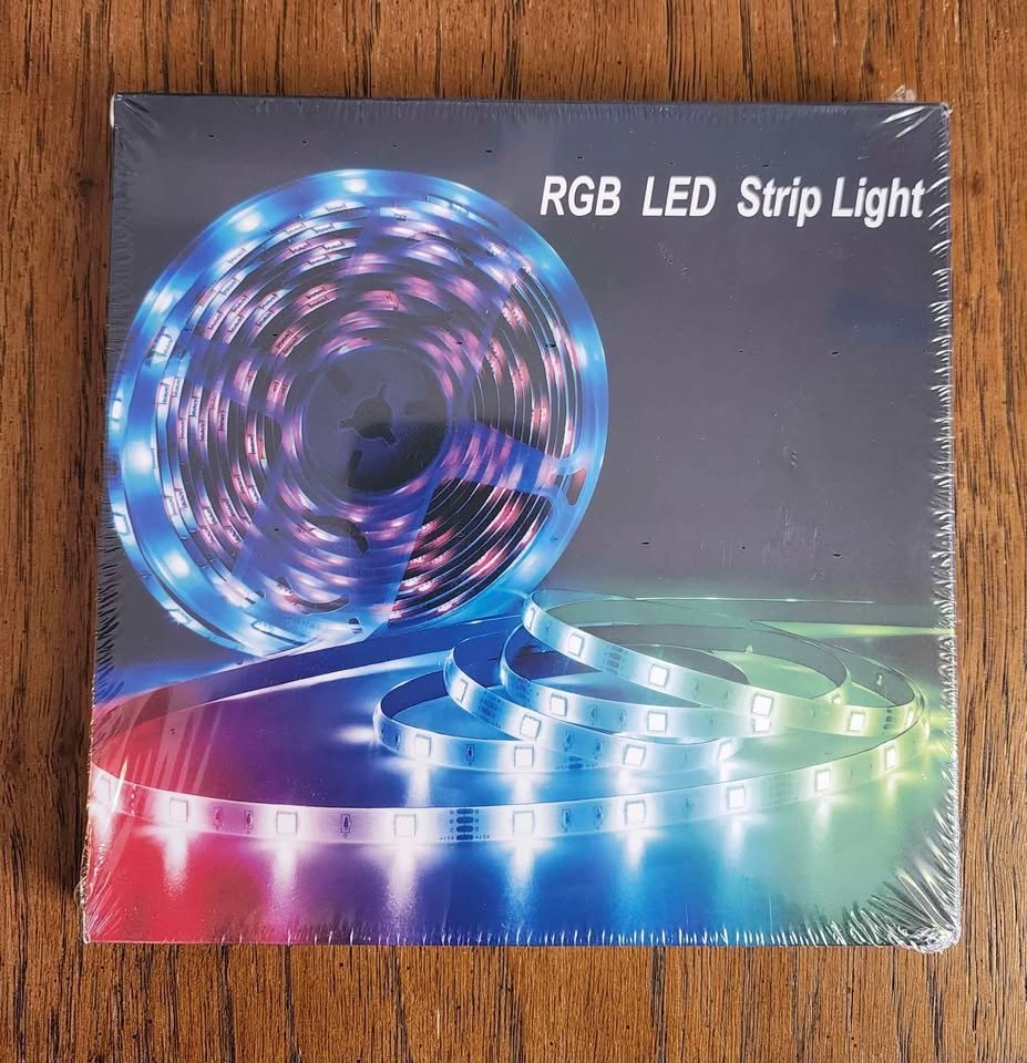 50 ft LED Strip Lights • Music Mode • App/Remote Controlled
