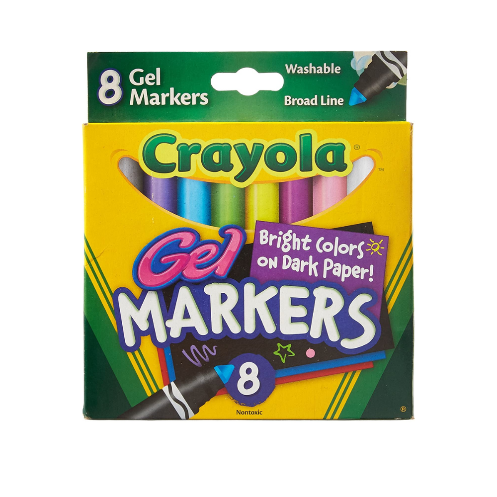 Crayola 8 Gel Markers