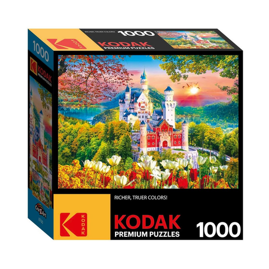 Kodak 1000 Piece Famous Neuschwanstein Medieval Castle