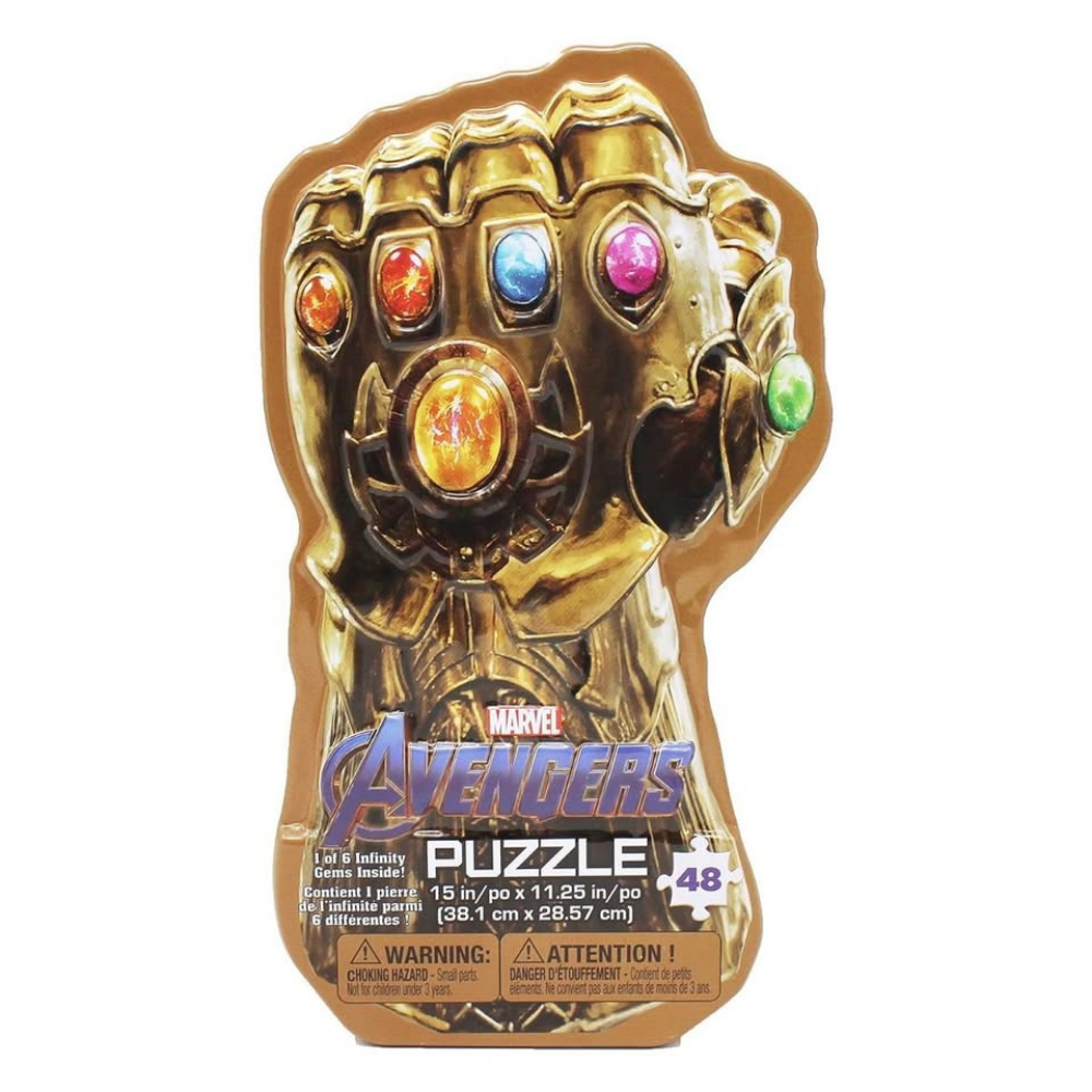 Marvel Avengers Surprise Puzzle (48 Pieces) with Infinity Gem