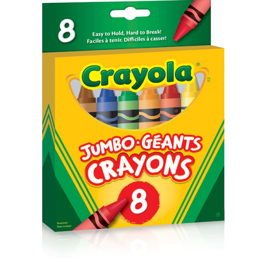 Crayola 8 Jumbo Crayons